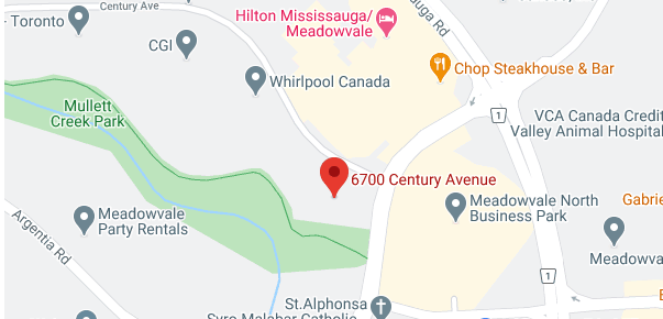 BCRSP location on map image