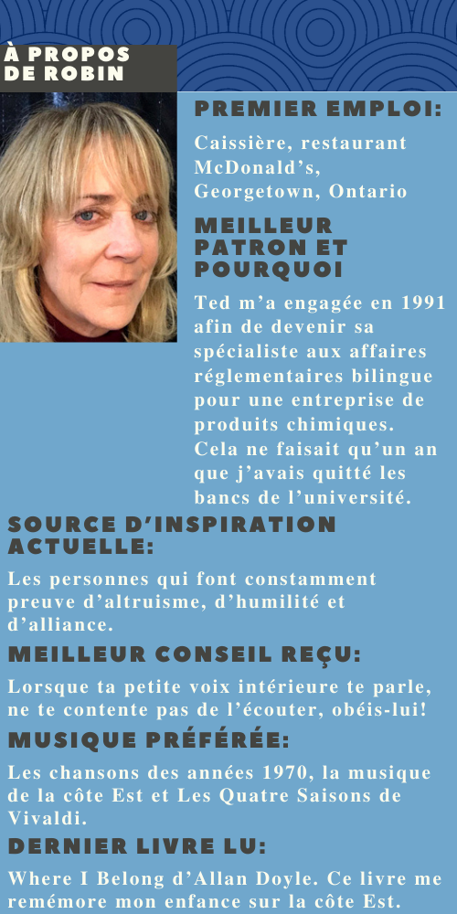 Une interview avec Robin Angel PSAC, presidente de CCPSA
